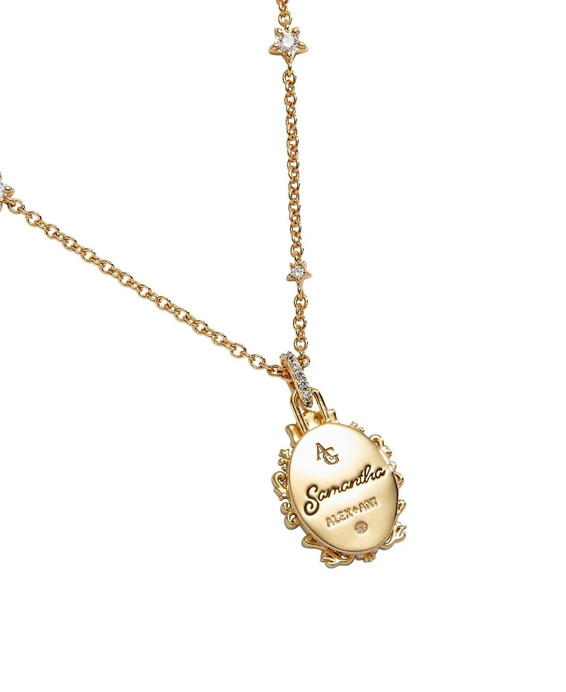 Alex and Ani American Girl Samantha 'Kind' Locket Necklace