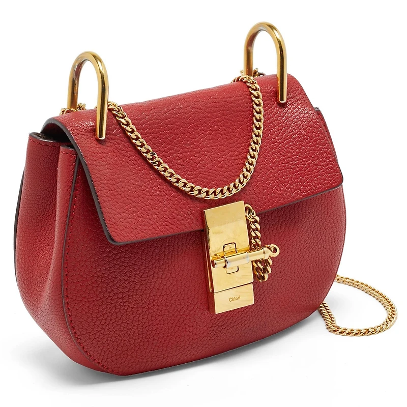Pre-Owned Chloe Drew Small Leather Shoulder Bag