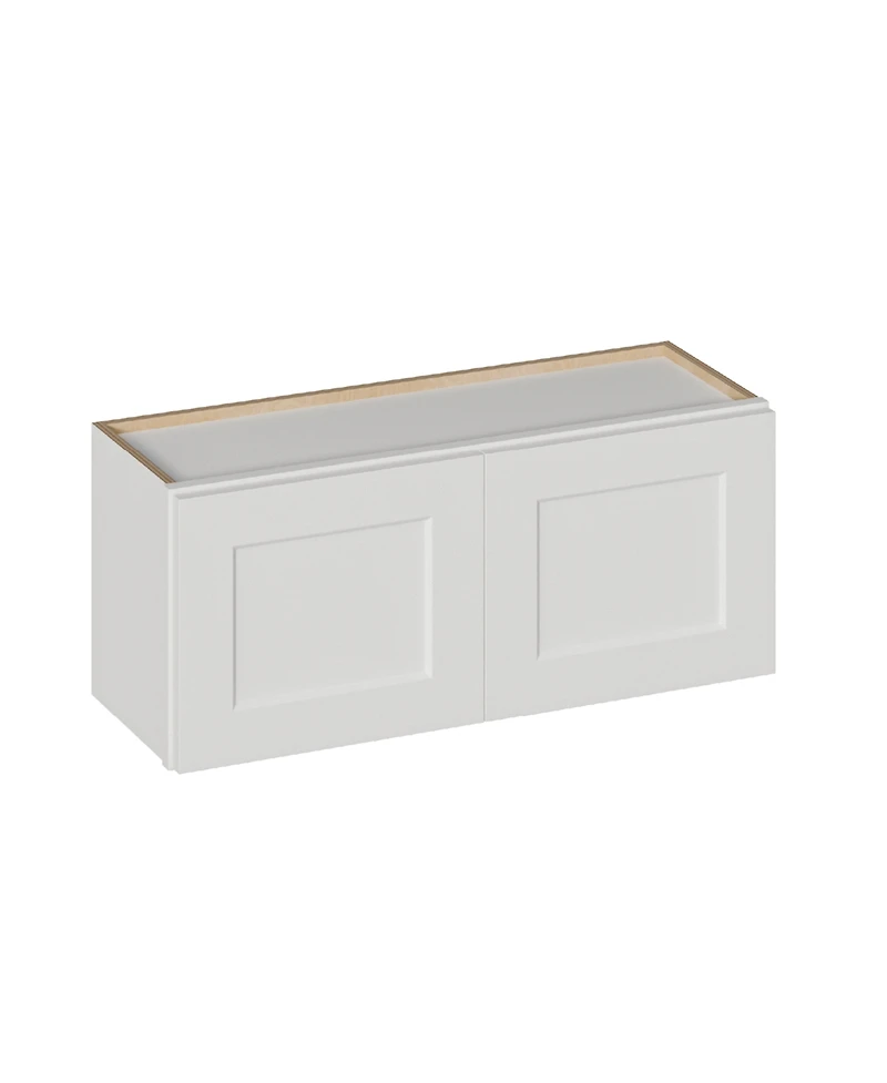 Boyel Living 36W x 12D x 15H Solid Wood Shaker Short Wall Cabinet Rta Storage for Small Spaces