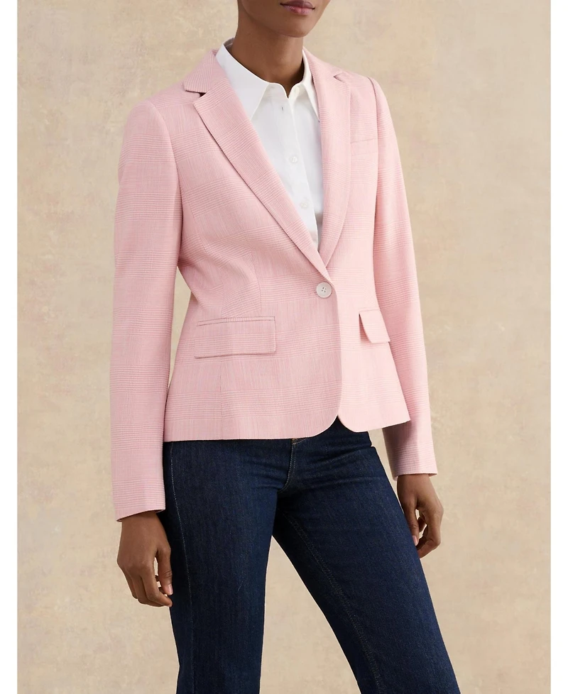 Hobbs London Women's Blake Single-Button Tailored Blazer