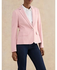 Hobbs London Women's Blake Single-Button Tailored Blazer