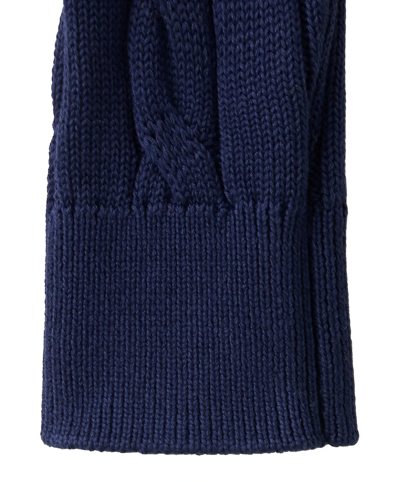 Mango Women's Cable-Knit Crewneck Sweater