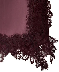 Mango Women's Square-Neck Sleeveless Lace-Trim Camisole