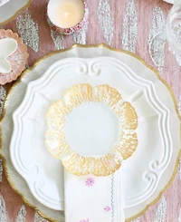 Vietri Rufolo Glass Canape Plate