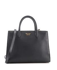 Pre-Owned Prada Medium Bibliotheque Tote Saffiano with City Calf