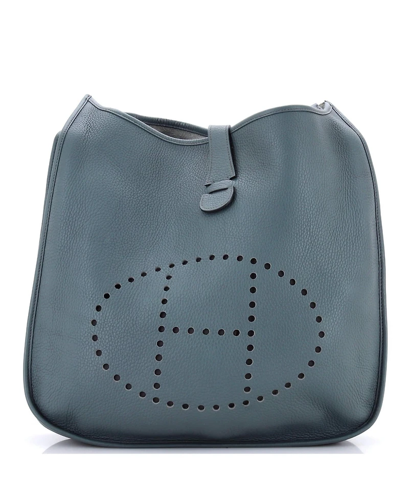 Pre-Owned Hermes Tgm Evelyne Bag Gen Iii Clemence