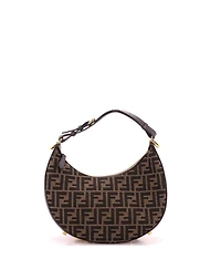 Pre-Owned Fendi Small Fendigraphy Bag Zucca Canvas