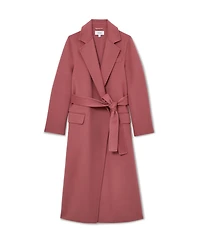 Reiss Women's Marlowe Wool-Blend Double-Breasted Blind-Seam Coat