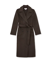 Reiss Petite Rene Double-Breasted Wool-Blend Coat