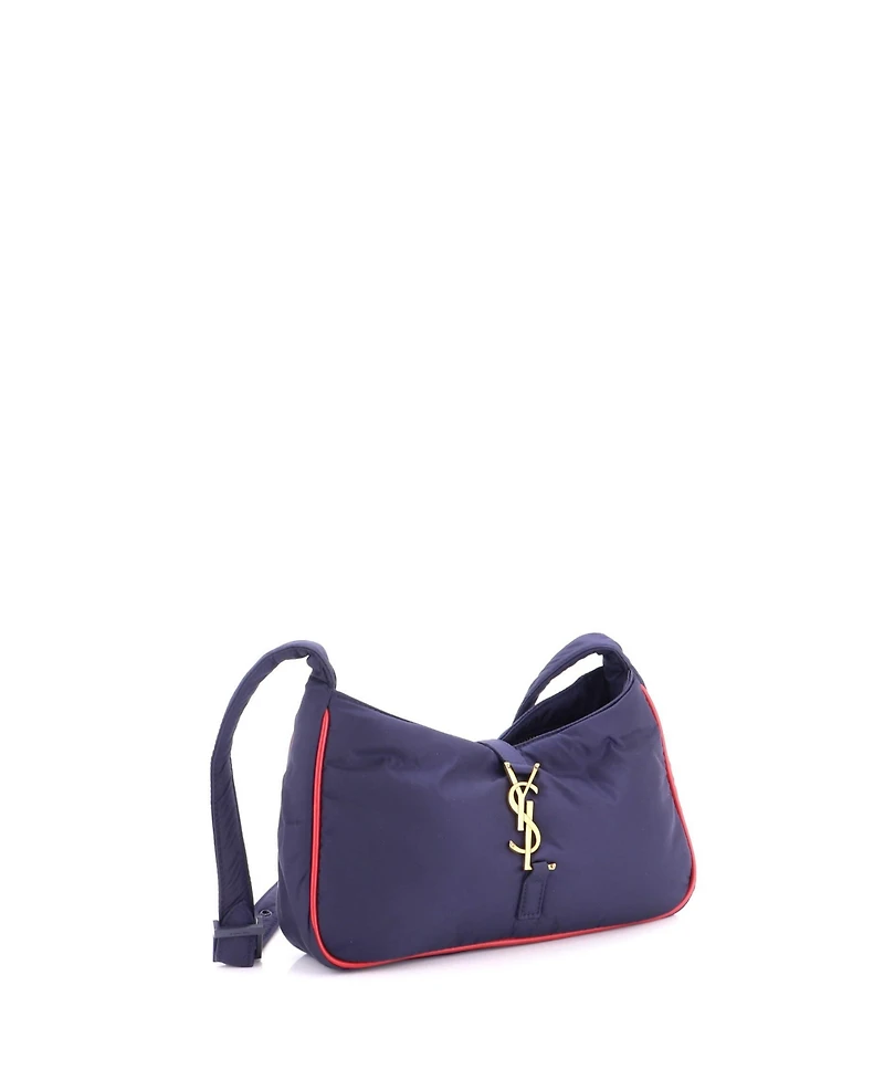 Pre-Owned Saint Laurent Small Le 5 a 7 Hobo Nylon