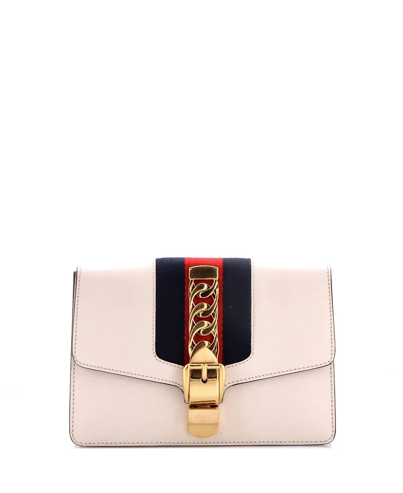 Pre-Owned Gucci Sylvie Belt Bag Leather
