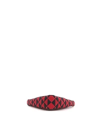 Pre-Owned Prada Mini Symbole Triangle Bag Leather and Jacquard