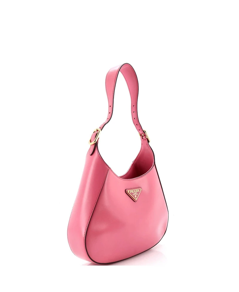 Pre-Owned Prada Medium Cleo Shoulder Bag Box Calf