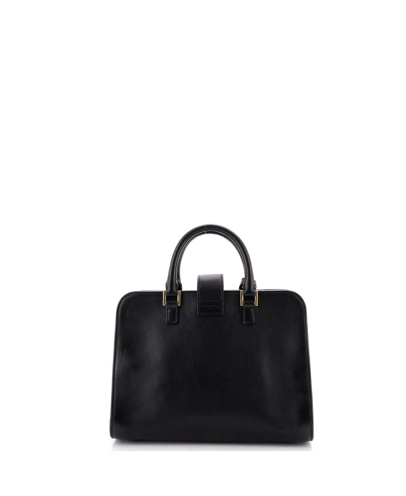 Pre-Owned Saint Laurent Baby Monogram Cabas Leather