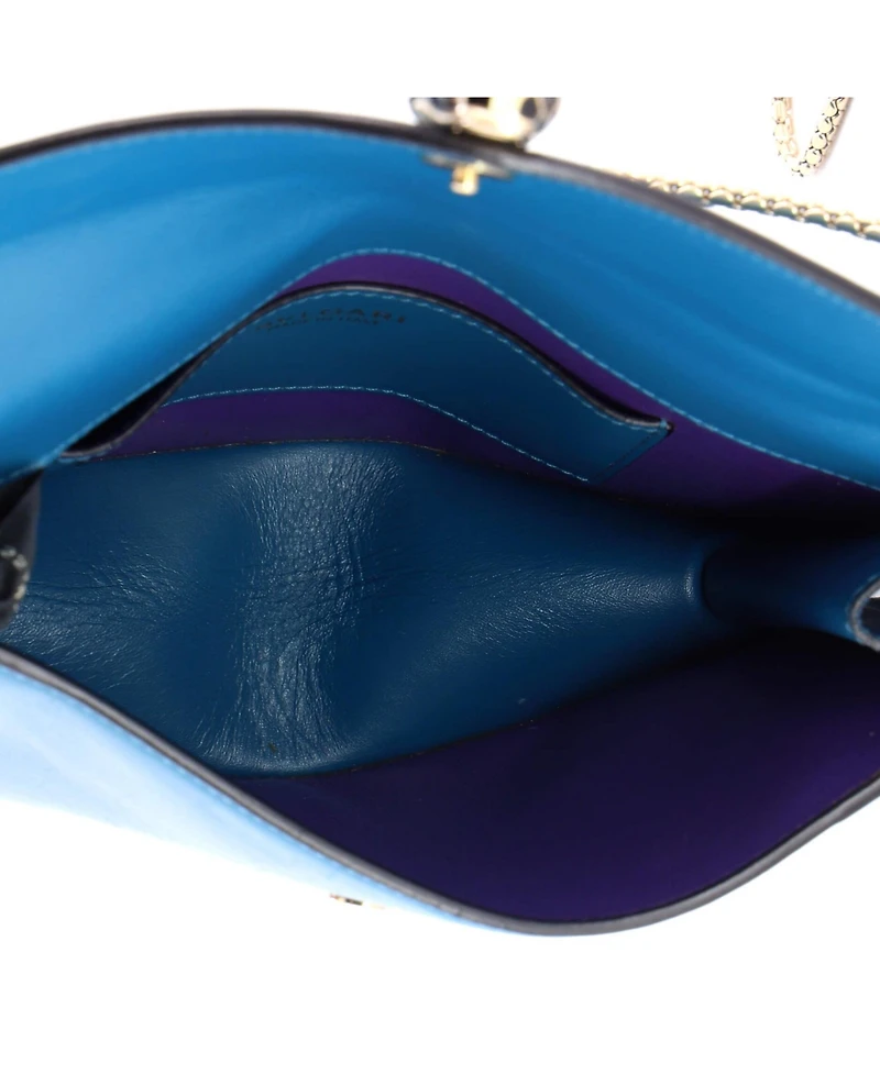 Pre-Owned Bvlgari Small Serpenti Forever Shoulder Bag Leather