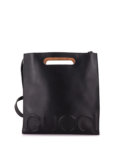 Pre-Owned Gucci Large Xl Tote Leather
