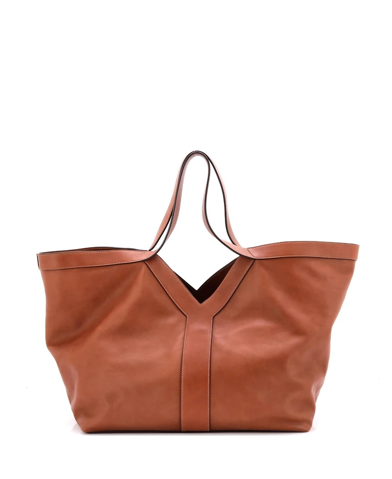 Pre-Owned Saint Laurent Medium Y Tote Leather