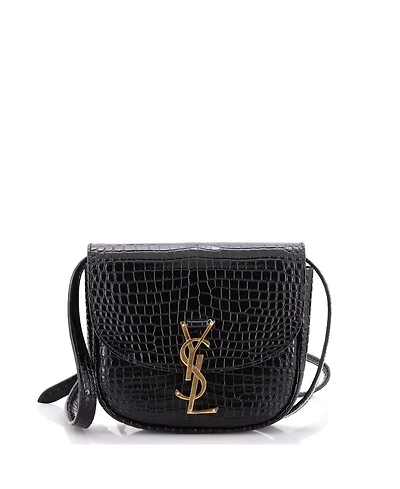 Pre-Owned Saint Laurent Small Kaia Shoulder Bag Embossed Leather