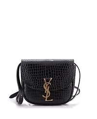Pre-Owned Saint Laurent Small Kaia Shoulder Bag Embossed Leather