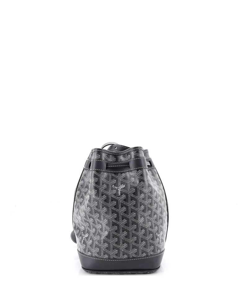 Pre-Owned Goyard Pm Petit Flot Bucket Bag Coated Canvas