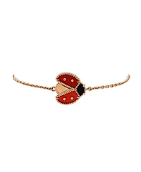 Pre-Owned Van Cleef and Arpels Lucky Spring Open Wings Ladybug Bracelet
