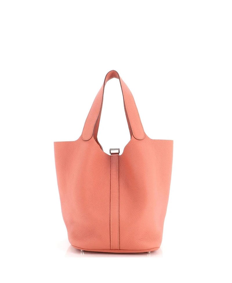 Pre-Owned Hermes Gm Picotin Lock Bag Clemence