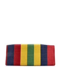 Pre-Owned Gucci Baiadera Tote Striped Canvas