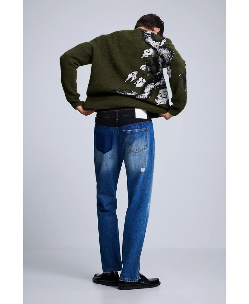 Desigual Men's Double Waist Jeans