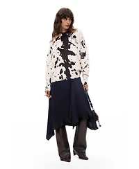 Desigual Women's Animal print sweater