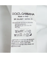 Pre-Owned Dolce & Gabbana Men's Cotton Short Sleeve Shirt