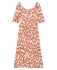 Mint Velvet Women's Floral A-Line Midi Dress
