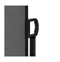 vidaXL Retractable Side Awning Anthracite