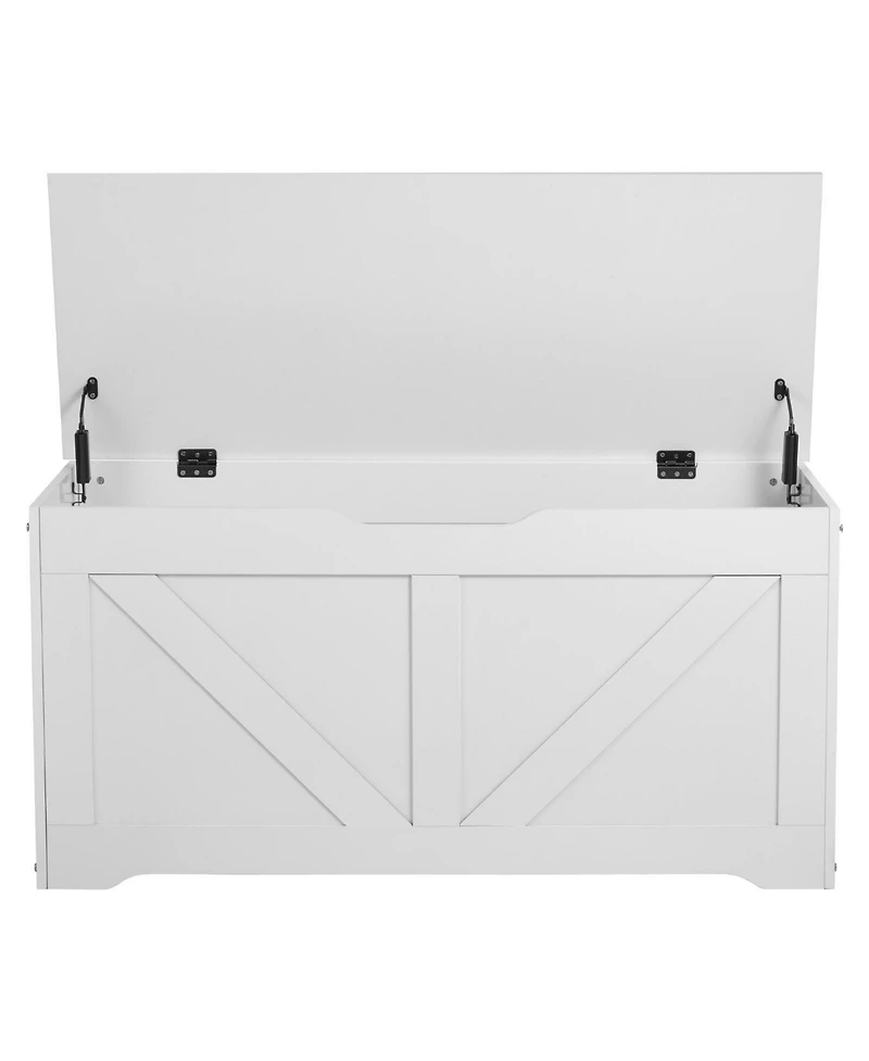 Flynama Wooden Kids Storage Toy Bench