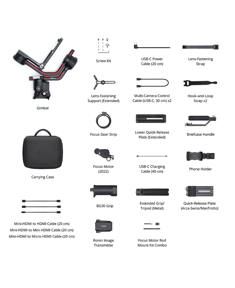 Dji Rs 3 Pro Combo Gimbal Stabilizer