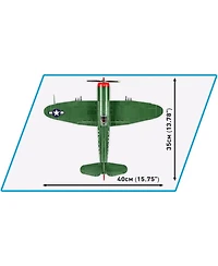 Cobi World War Ii P-47 Thunderbolt 477-Piece Building Set, Ages 8+