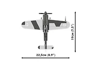 Cobi Historical Collection Wwii Focke-Wulf Fw 190 F-8 Rotating Propeller 170-Piece Building Set, Ages 6+
