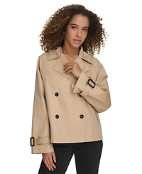 Levi's Women's Regular Short Double Breasted Trench Coat