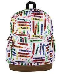 Crayola Crayons Backpack Rainbow Doodles 16 Inch Bag with Adjustable Straps