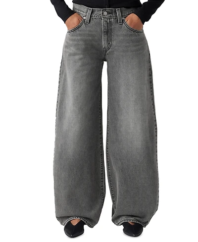 Levi's Women's Middy Balloon Mid Rise Denim Loose Jeans
