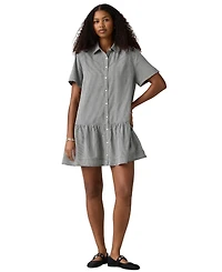 Levi's Women's Cielle Short-Sleeve Collared Mini Dress
