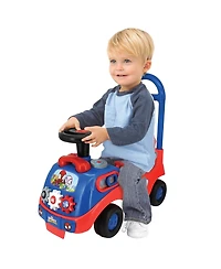 Kiddieland My First Activity Ride-On: Racer Spidey Interactive Dashboard with Lights and Sounds Ride-On, Ages 12-24 Months