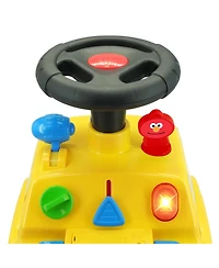Kiddieland My First Adventure Ride-On: Elmo Interactive Dashboard with Lights and Sounds, 20" x 10" x 13", Ages 1+