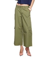 Lioness Women's Carrie Cargo Wide-Leg Pants