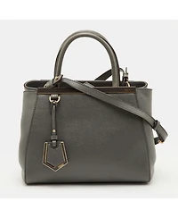 Pre-Owned Fendi Women's 2Jours Saffiano Leather Tote