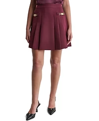 Bcbg Women's Pleated High-Waisted Mini Skirt