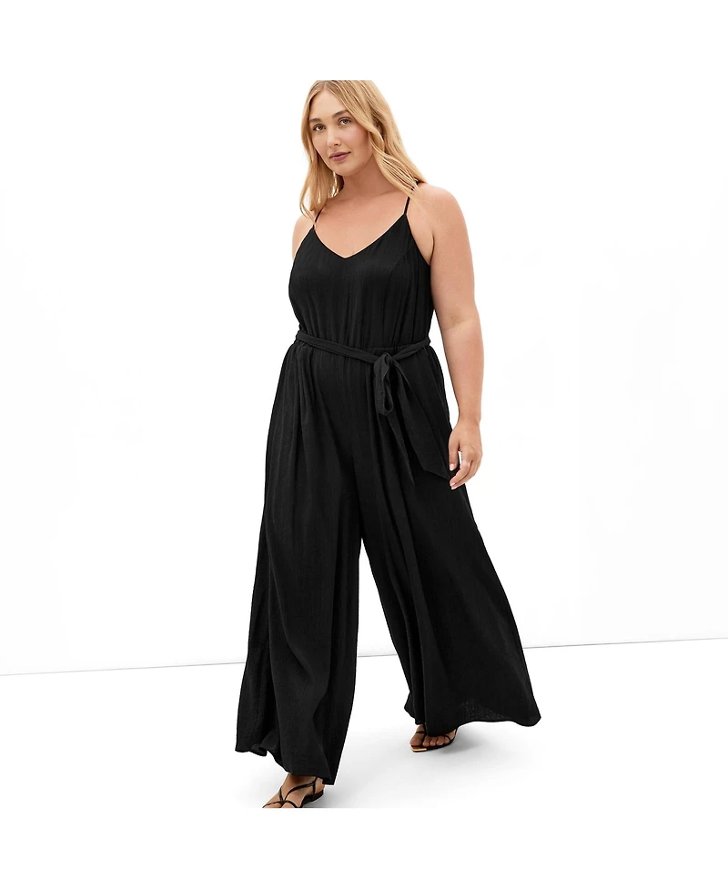 City Chic Women's Kaira Culotte Leg Jumpsuit