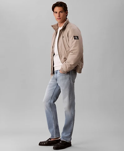Calvin Klein Men's Straight-Fit Stretch Denim Jeans