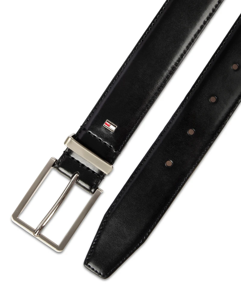 Tommy Hilfiger Men's Reversible Dress Leather Belt