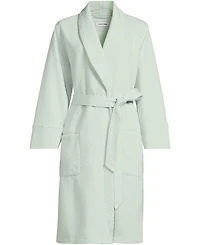 Lands' End Women's Quilted Knee Length Robe