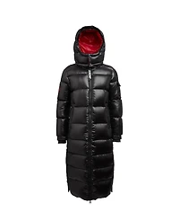 JACK1T Women's High Collar Maxi Puffer Coat